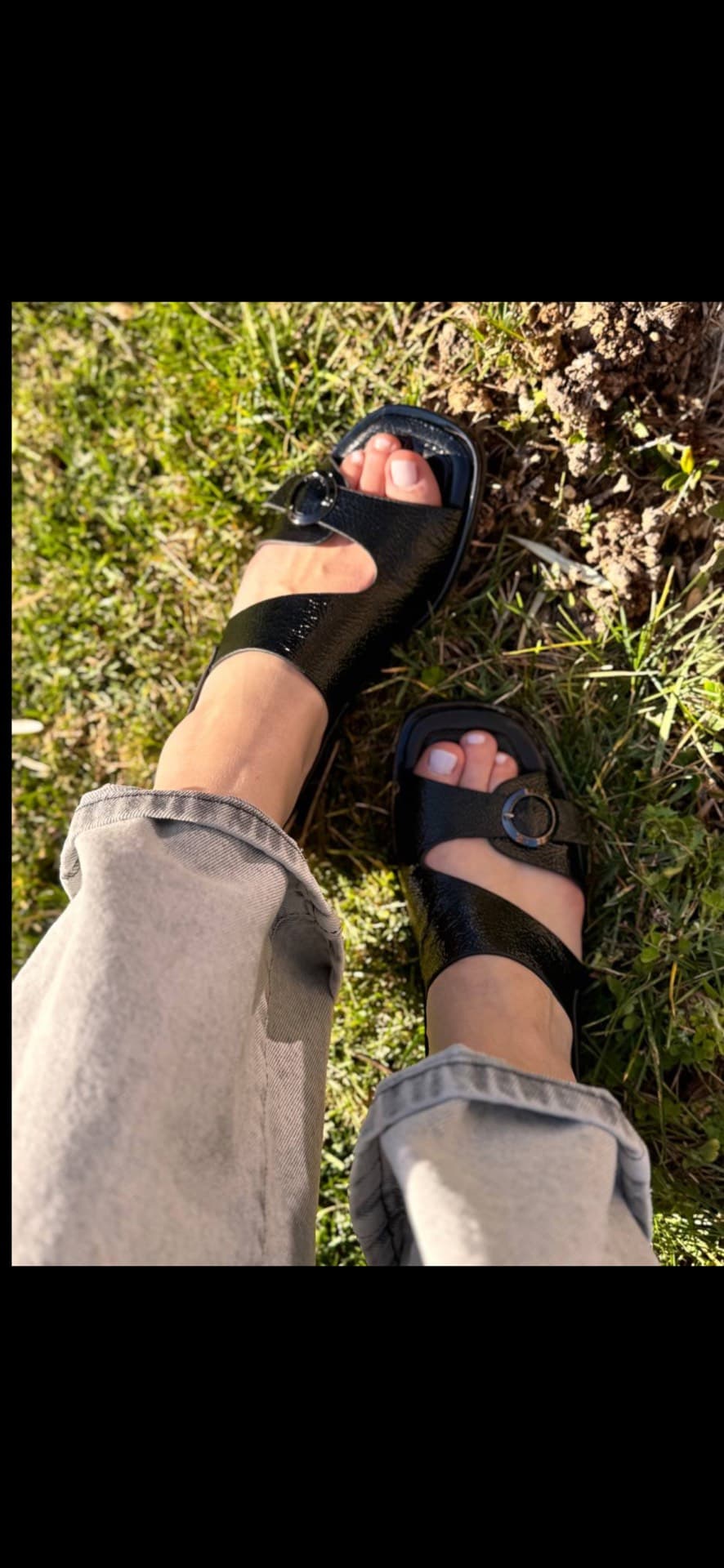 Chic Black Sandals