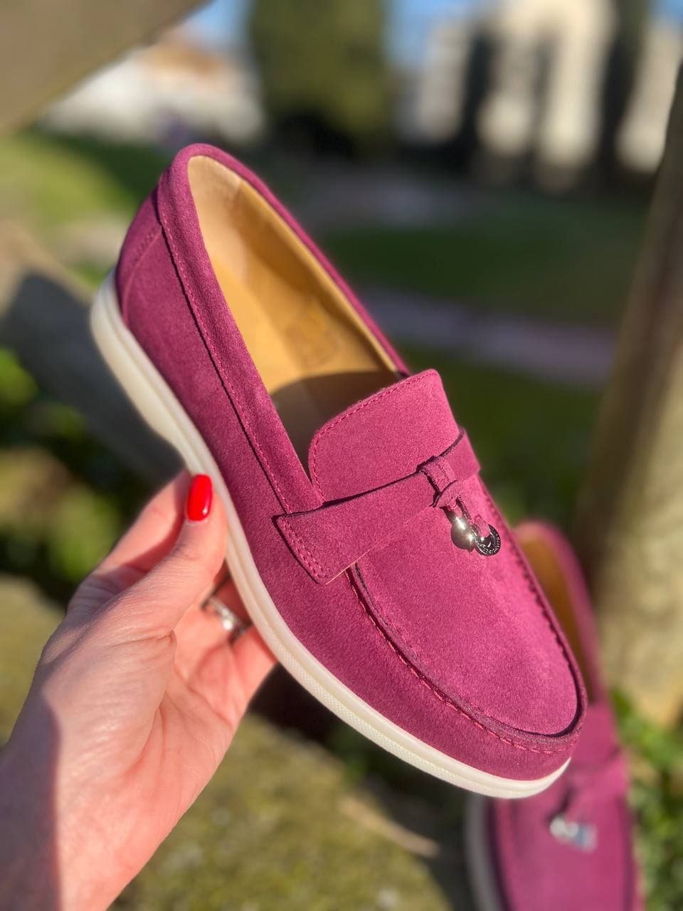 Chic Suede Loafers