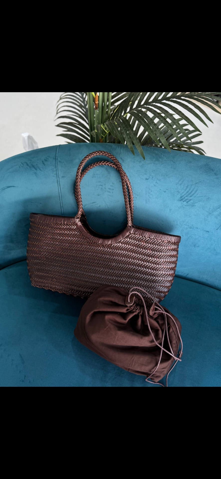 Trendy Woven Handbag