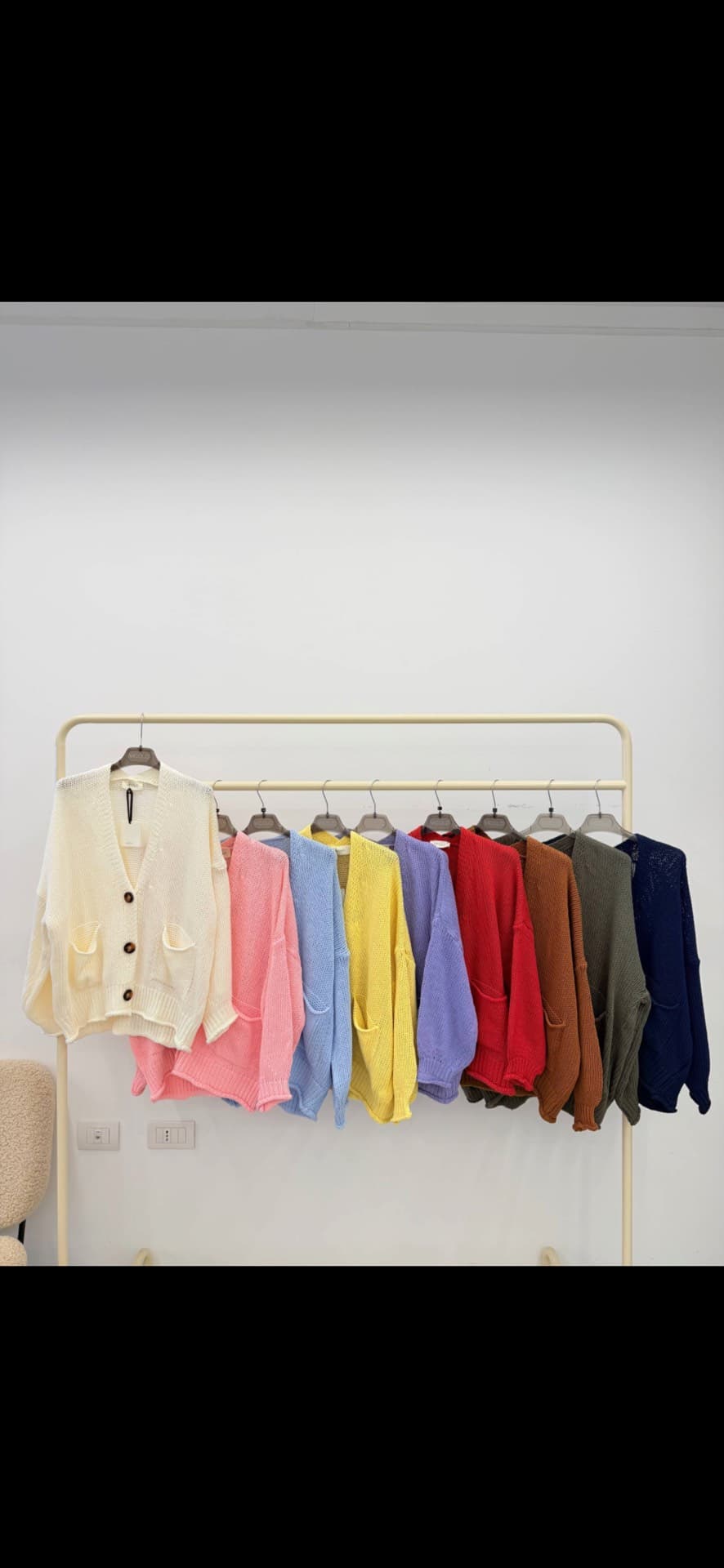Colorful Knitted Cardigans