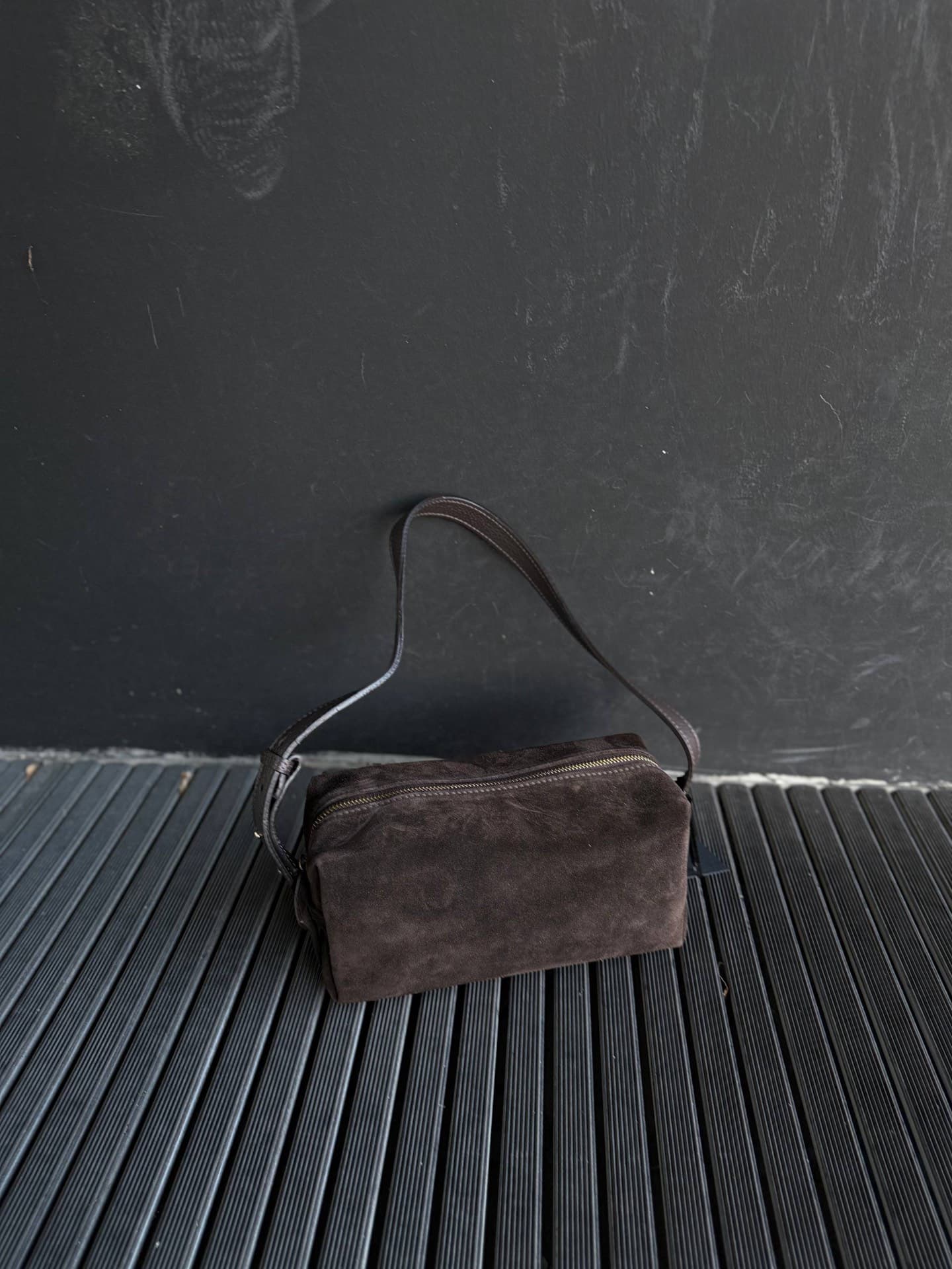 Chic Suede Crossbody Bag