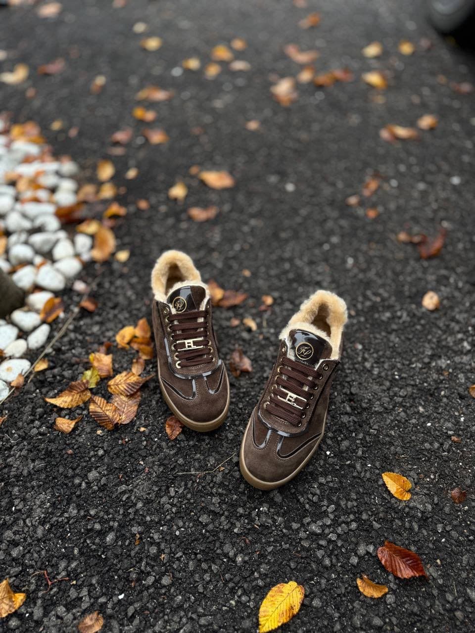 Striking Brown Sneakers