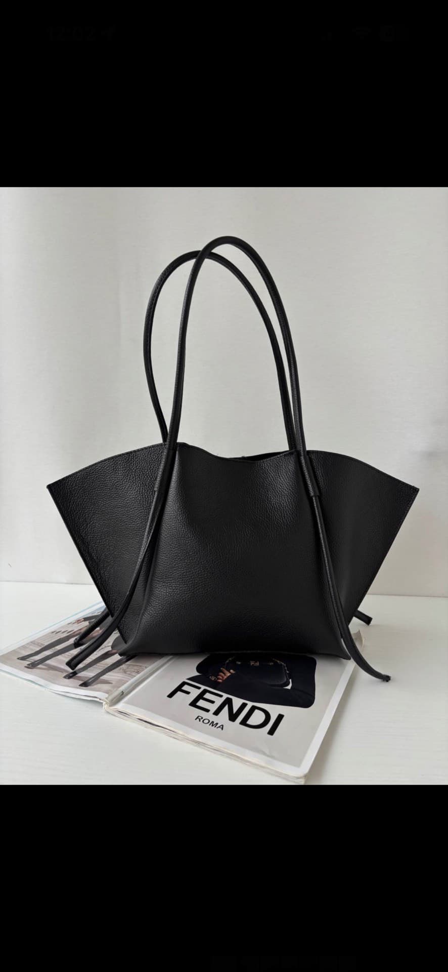 Chic Black Tote Bag