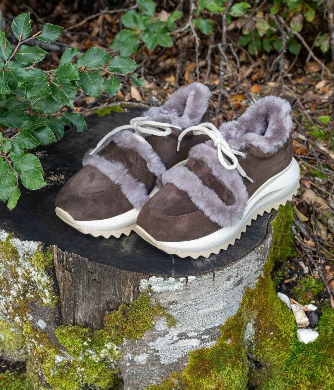 Cozy Suede Sneakers