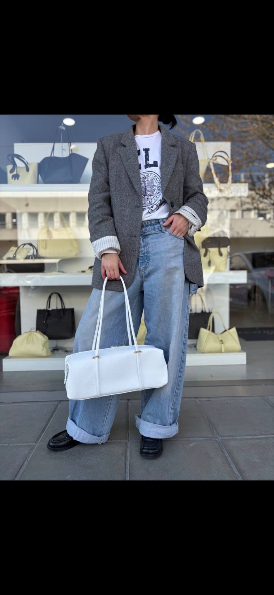 Chic White Handbag