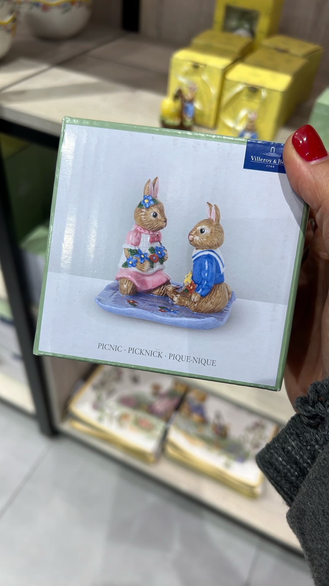 Charming Bunny Figurine