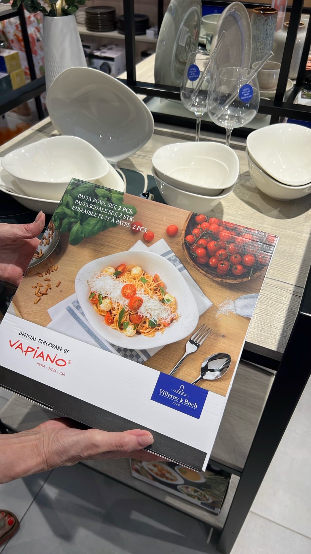 Набор чаш для пасты Vapiano