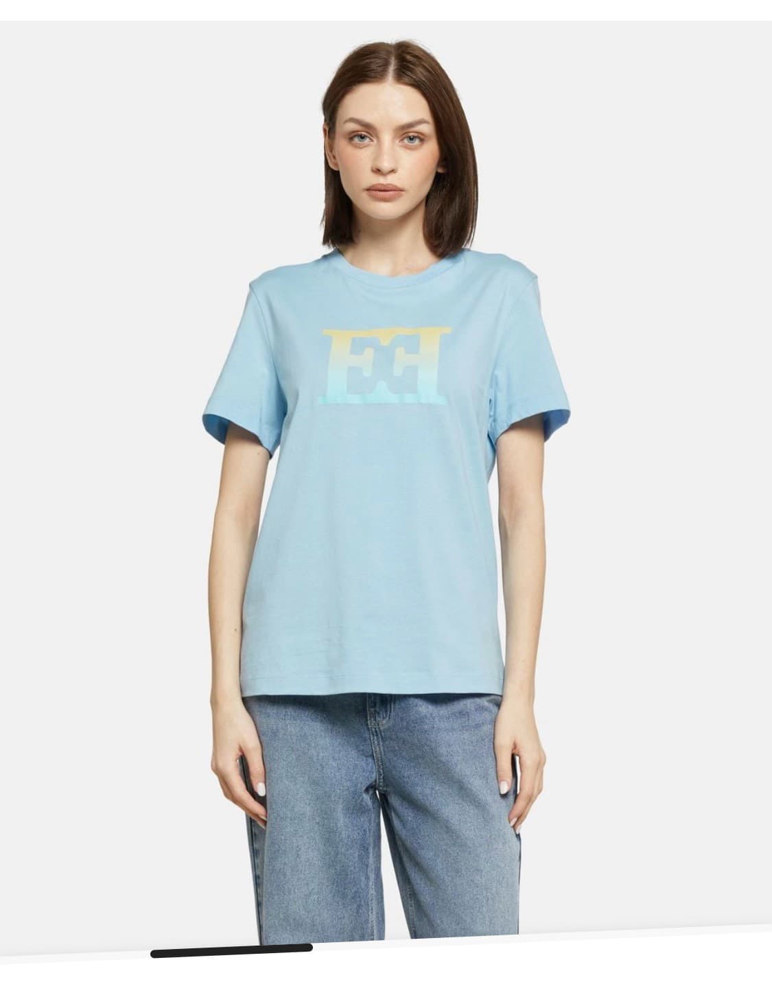 Trendy Blue T-Shirt