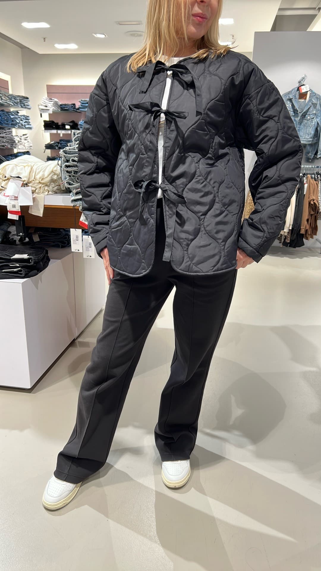 Stylish Black Puffer Jacket