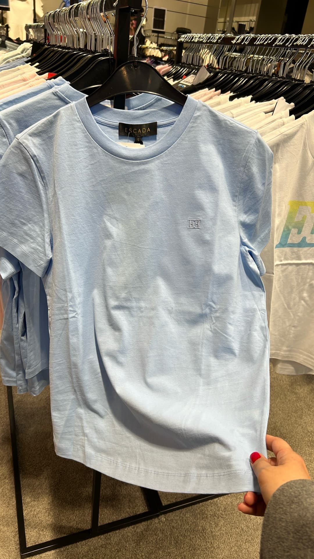 Escada Light Blue T-Shirt