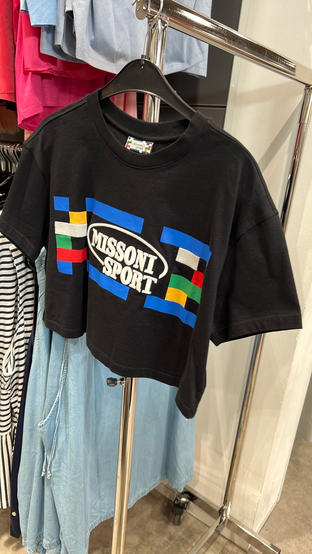 Missoni Sport Cropped T-Shirt