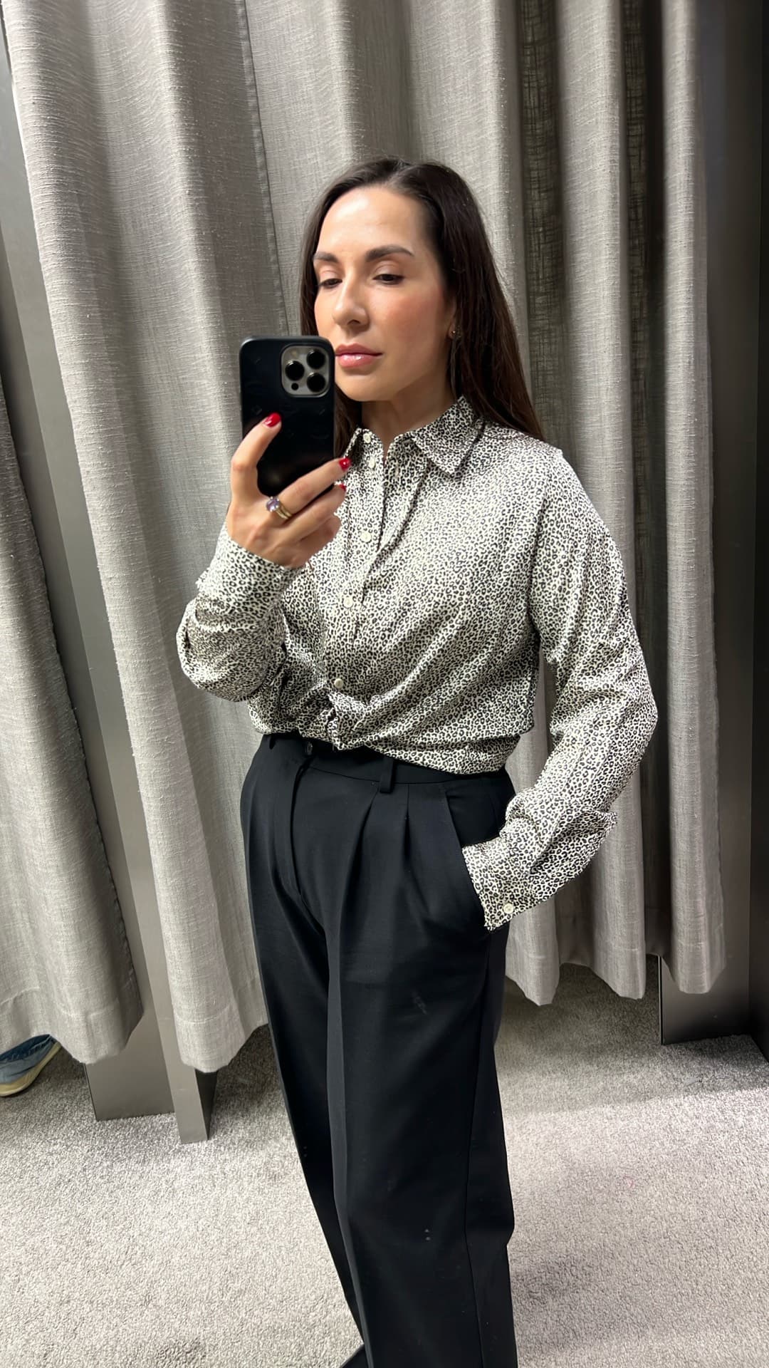 Stylish Leopard Print Shirt