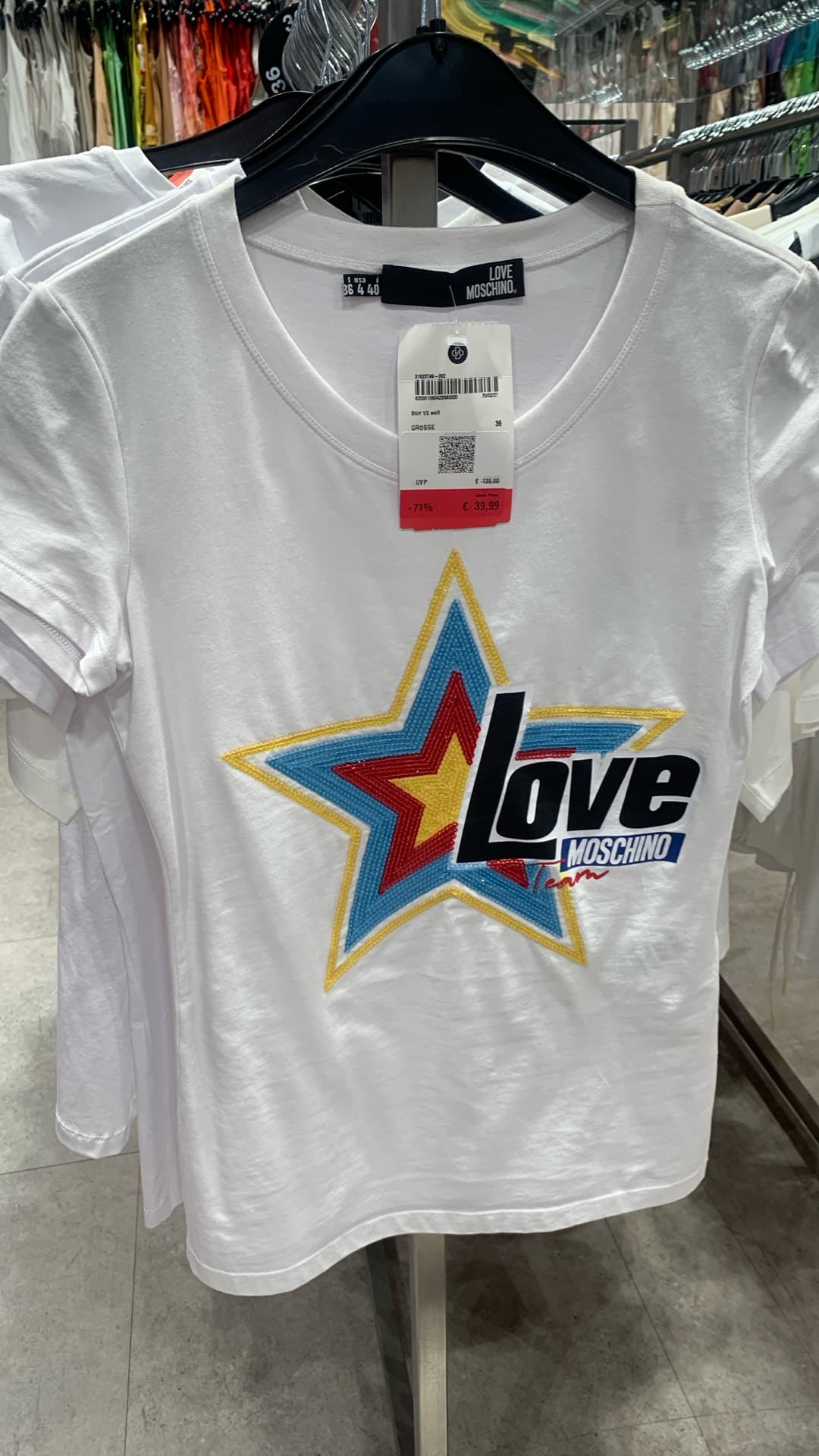 Love Moschino Star Tee