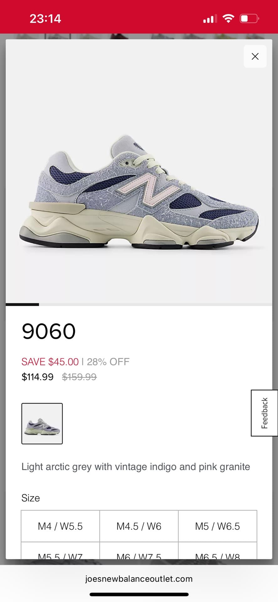 New Balance 9060 Sneakers