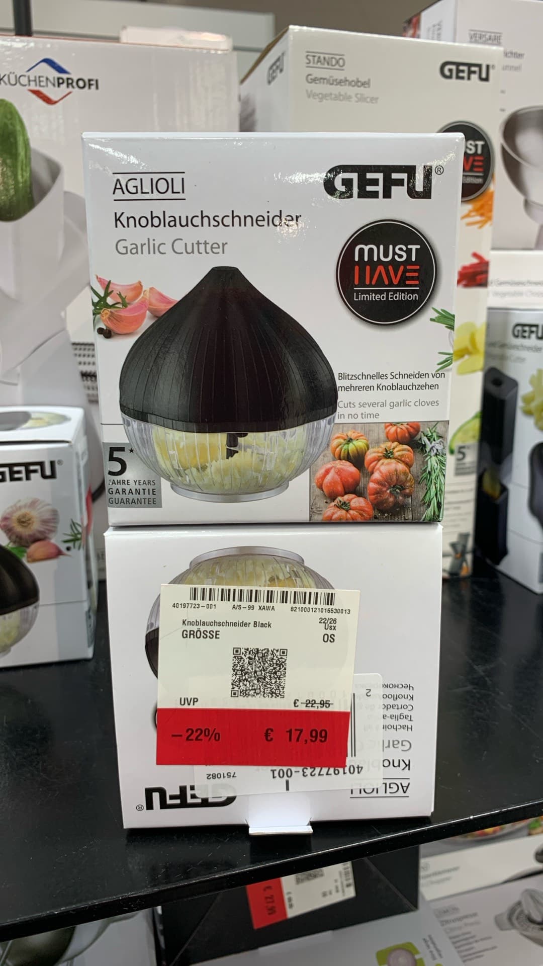 Нож для чеснока GEFU