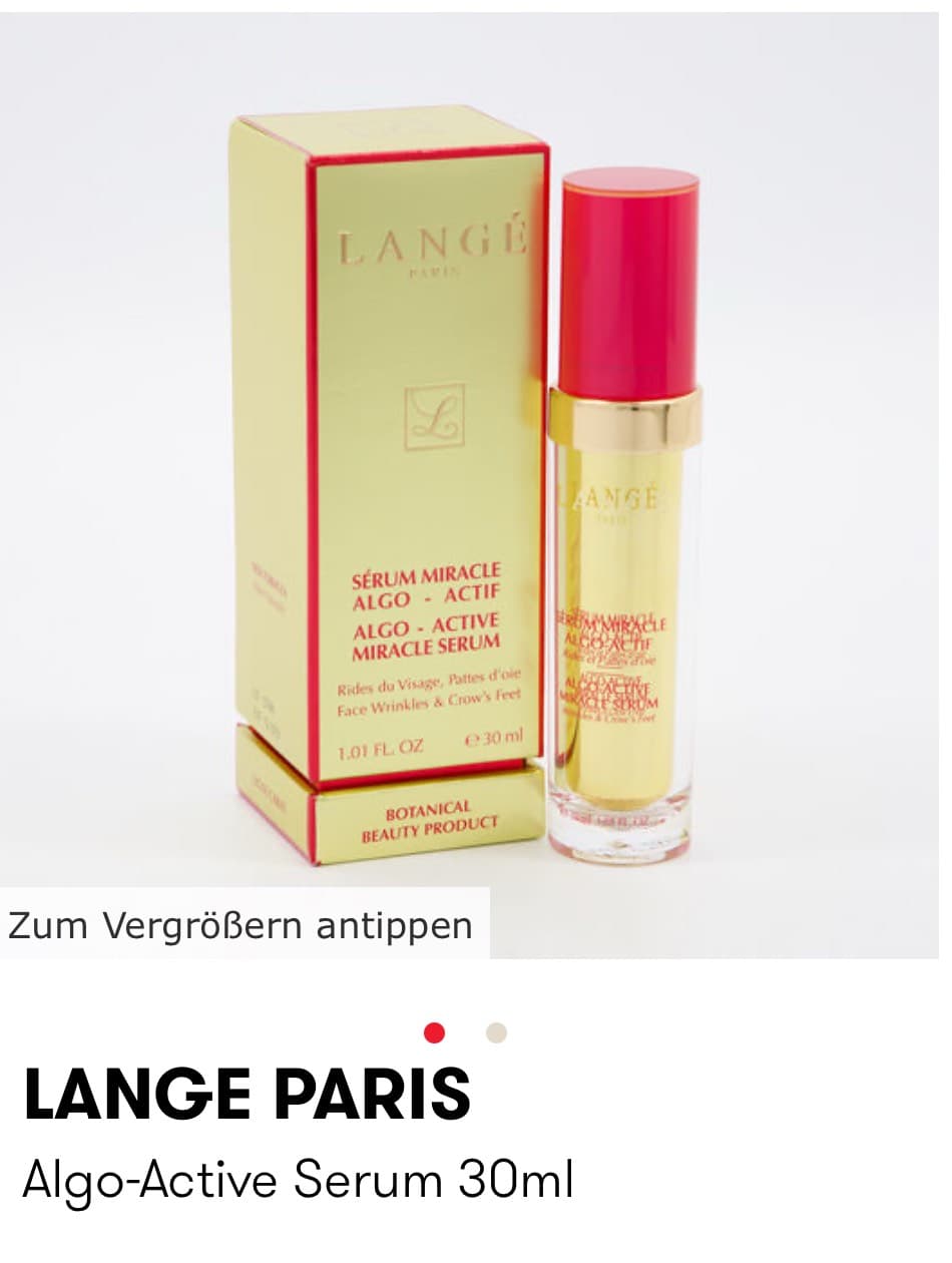 Сыворотка LANGE Paris Algo-Active