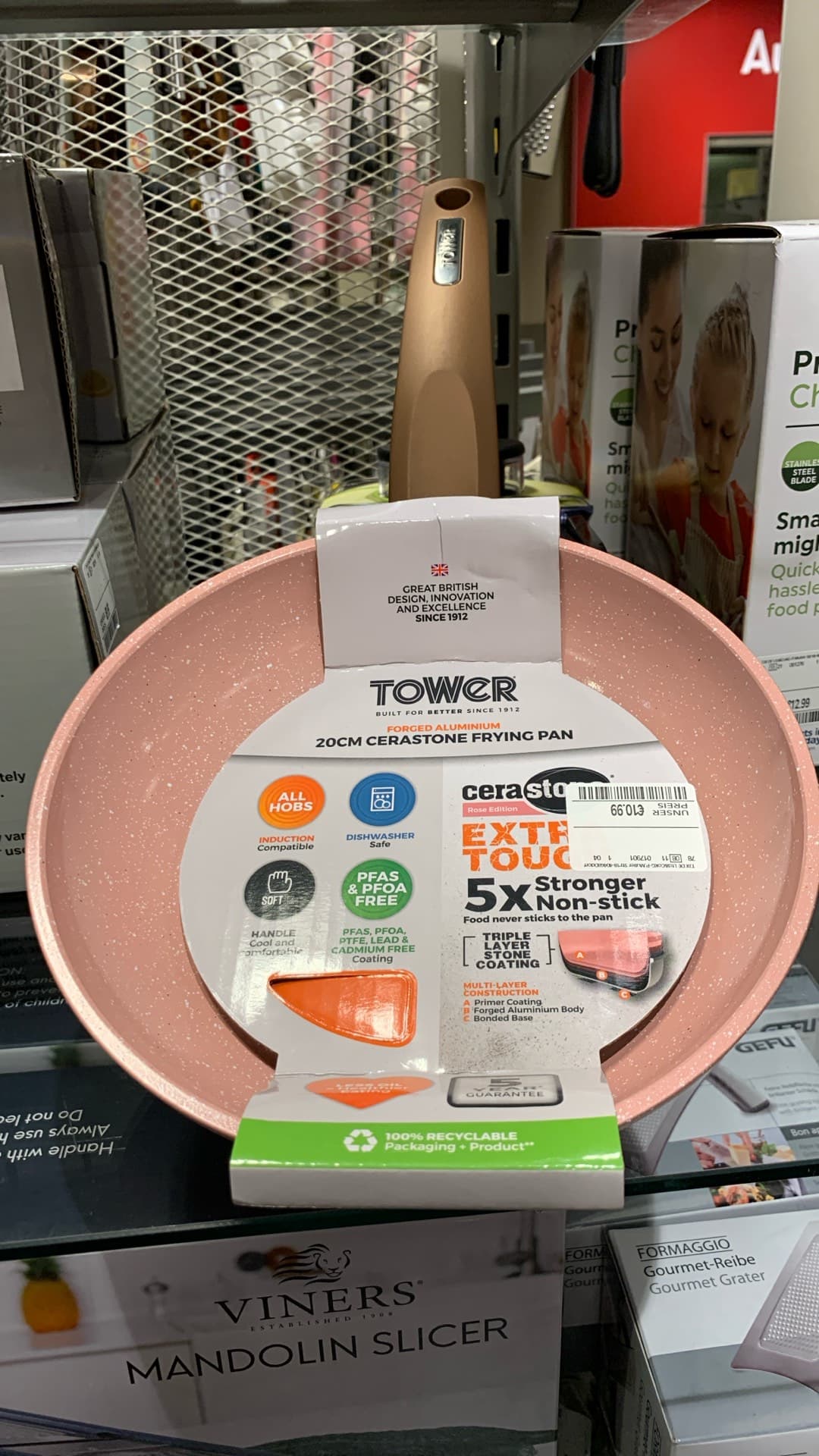 Tower Ceramic Non-Stick Frying Pan