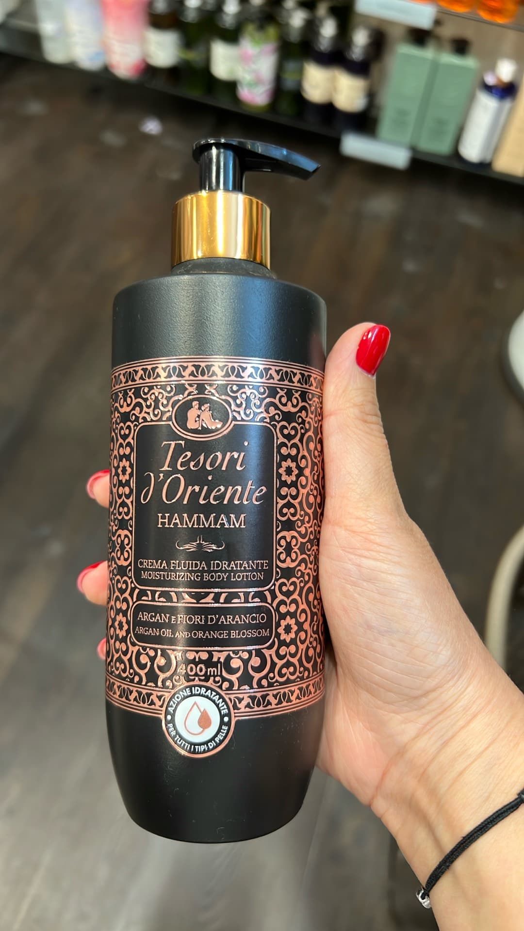 Лосьон для тела Tesori d'Oriente Hammam