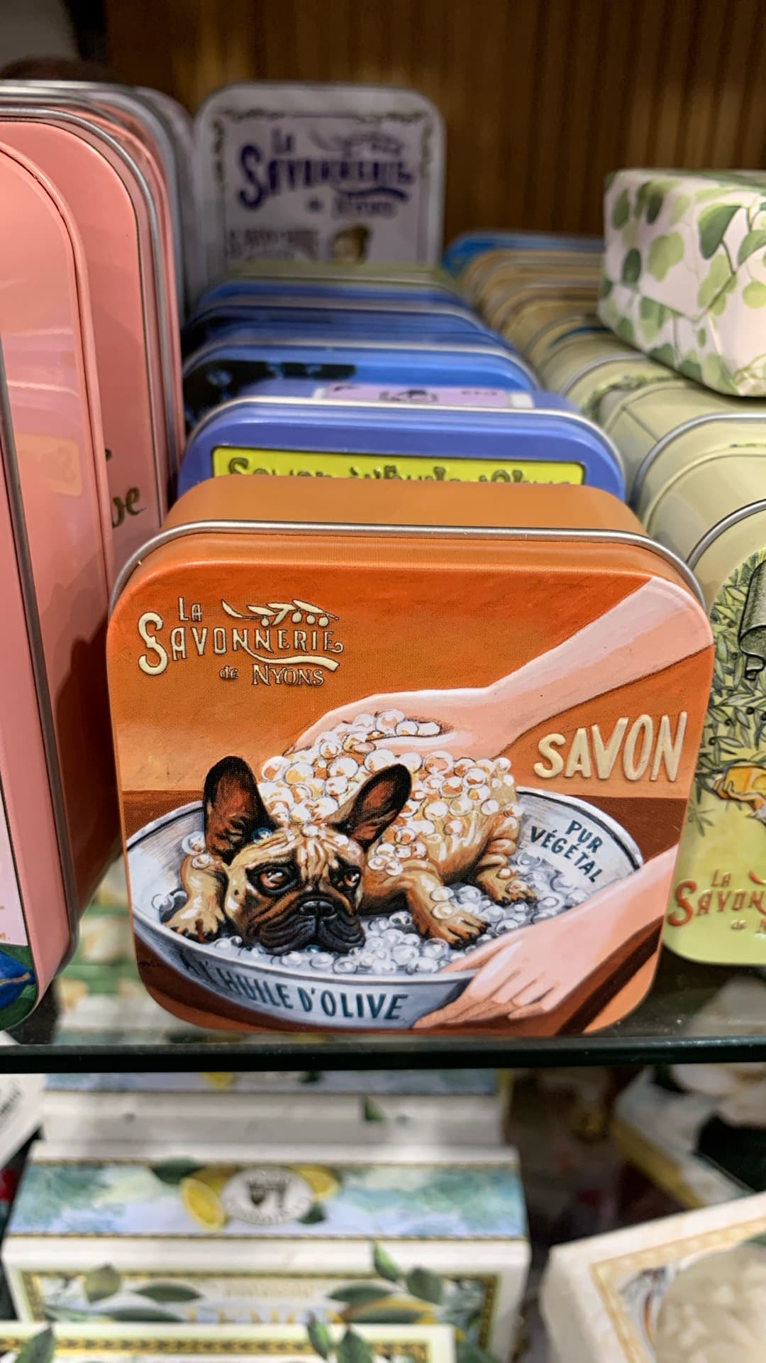 Мыло с французским бульдогом