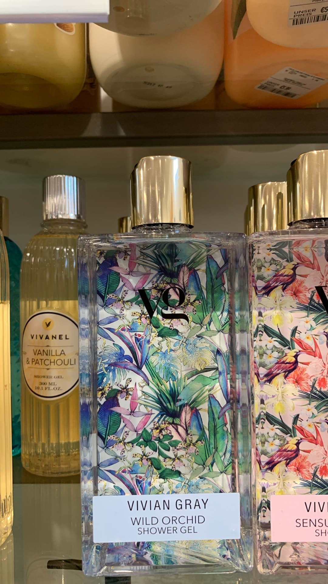 Vivian Gray Wild Orchid Shower Gel