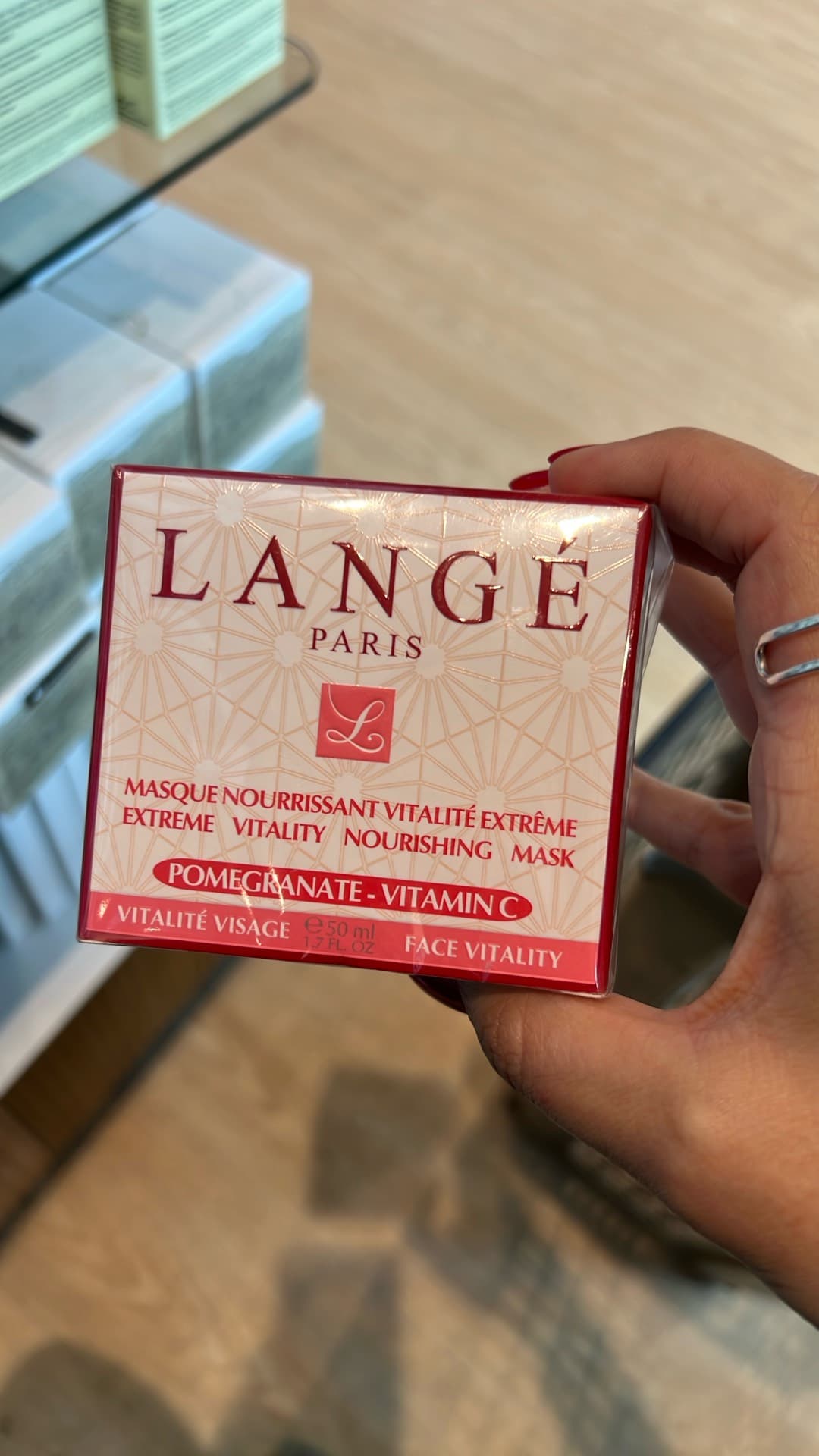 Маска Vitality с гранатом Lange