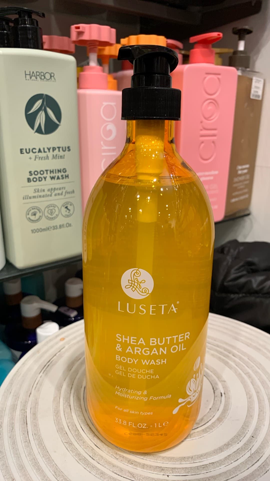 Luseta Shea Butter & Argan Oil Body Wash
