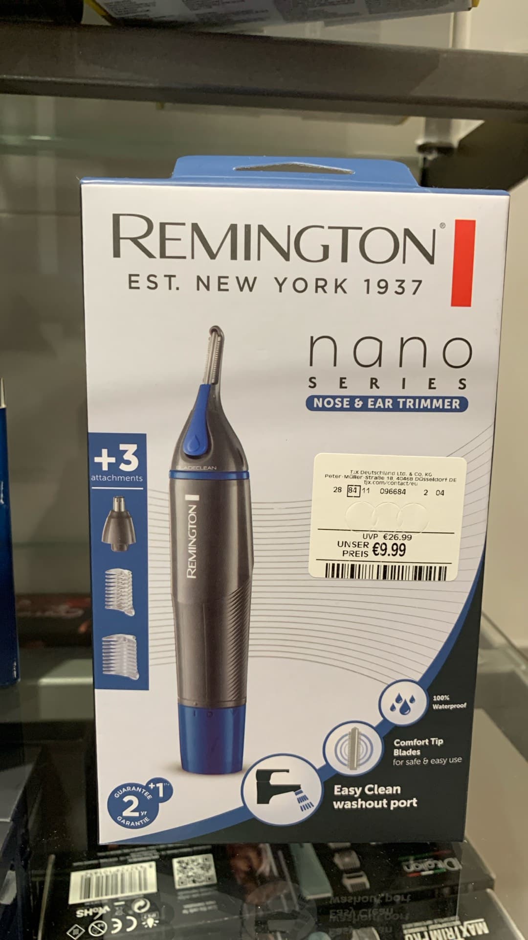 Триммер для носа и ушей Remington Nano