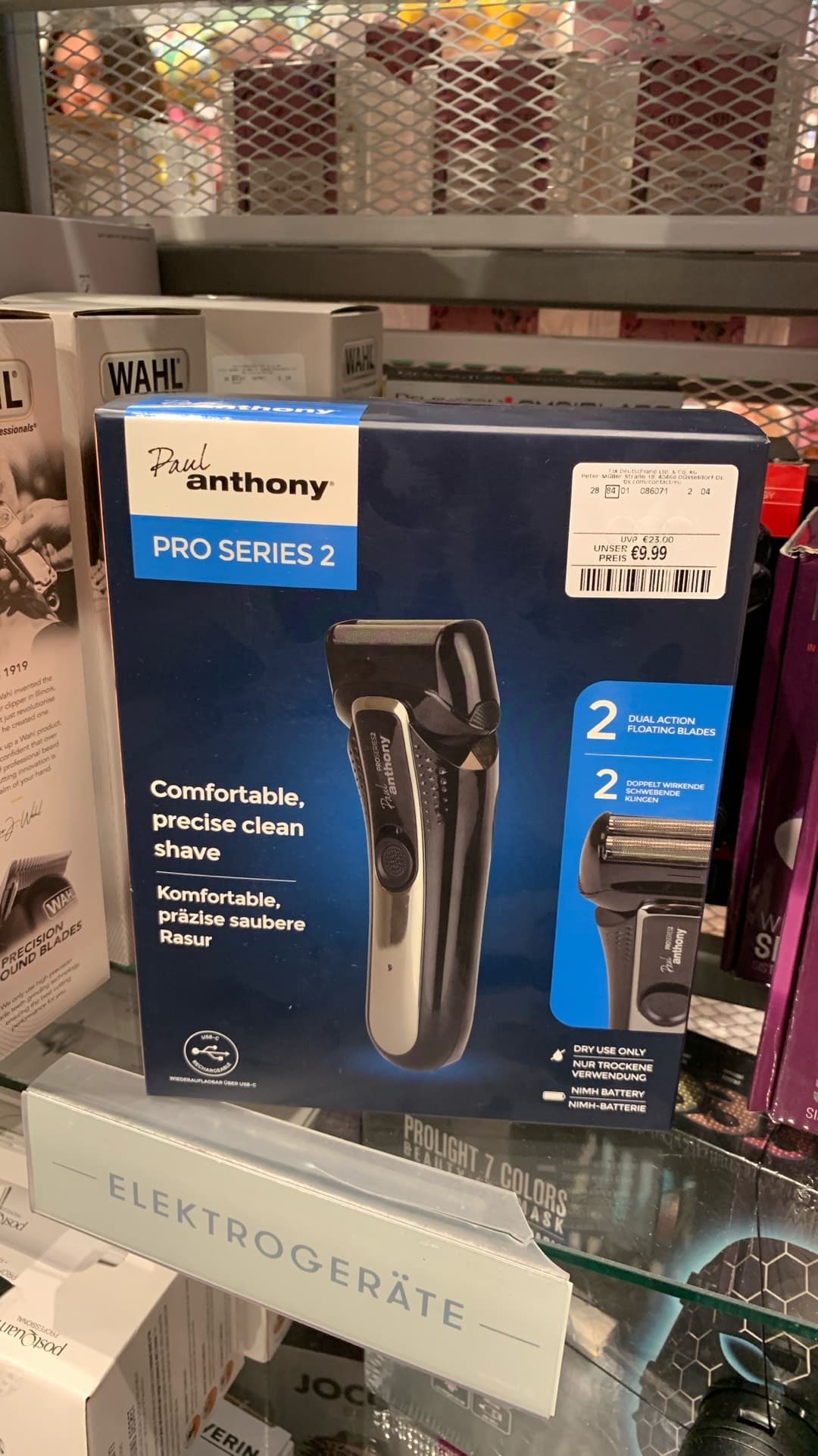 Paul Anthony Pro Series 2 Shaver