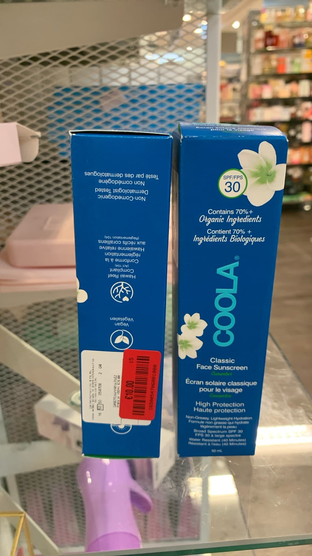Солнцезащитный крем для лица Coola