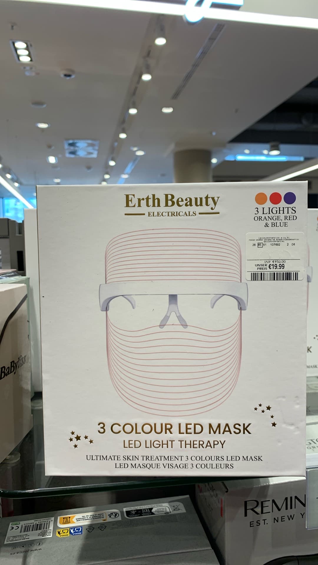Светодиодная маска Erth Beauty