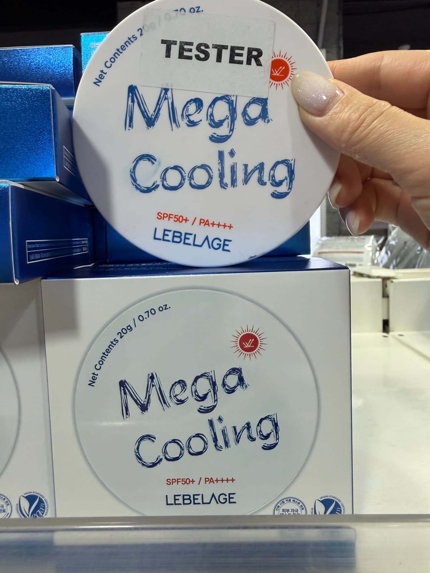 Mega Cooling SPF50+ Cream