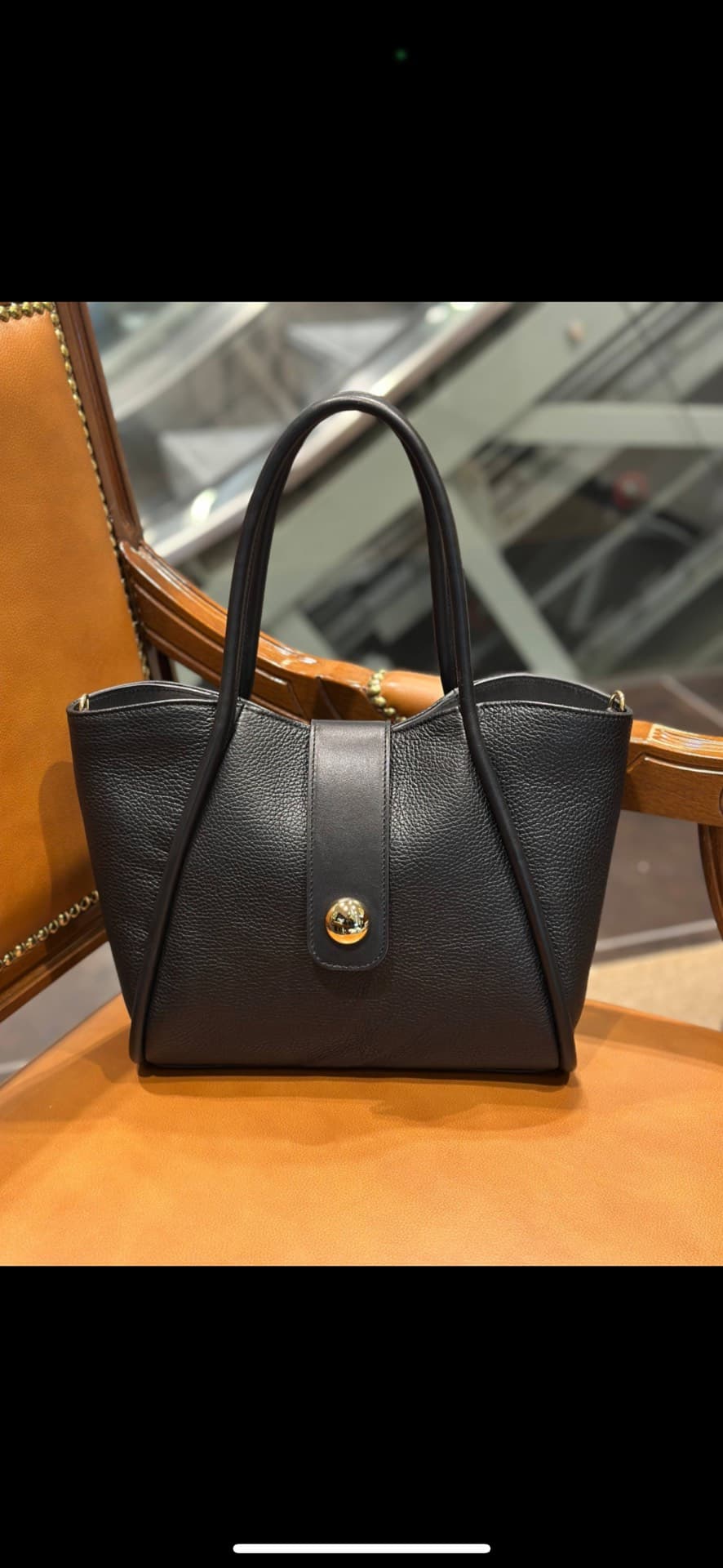Chic Black Tote Bag