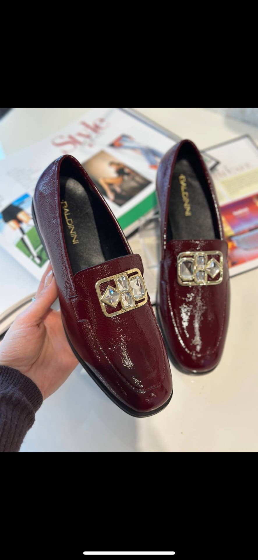 Chic Burgundy Loafers