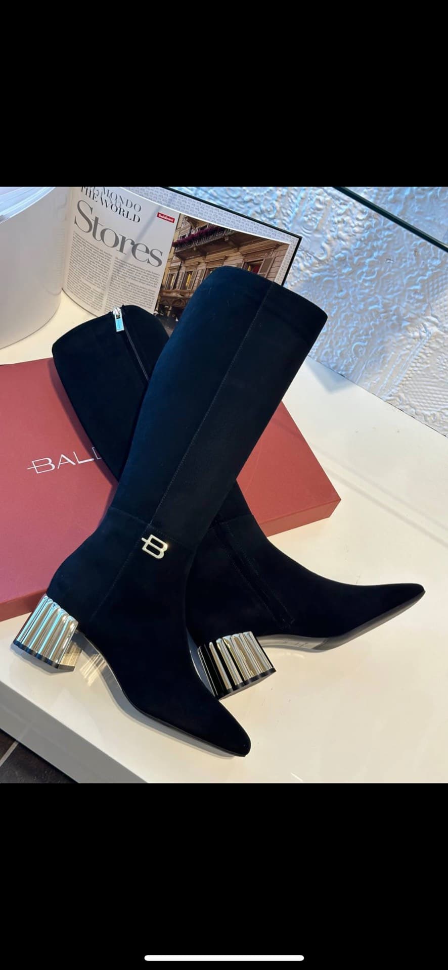 Ballet-Inspired Heeled Boots