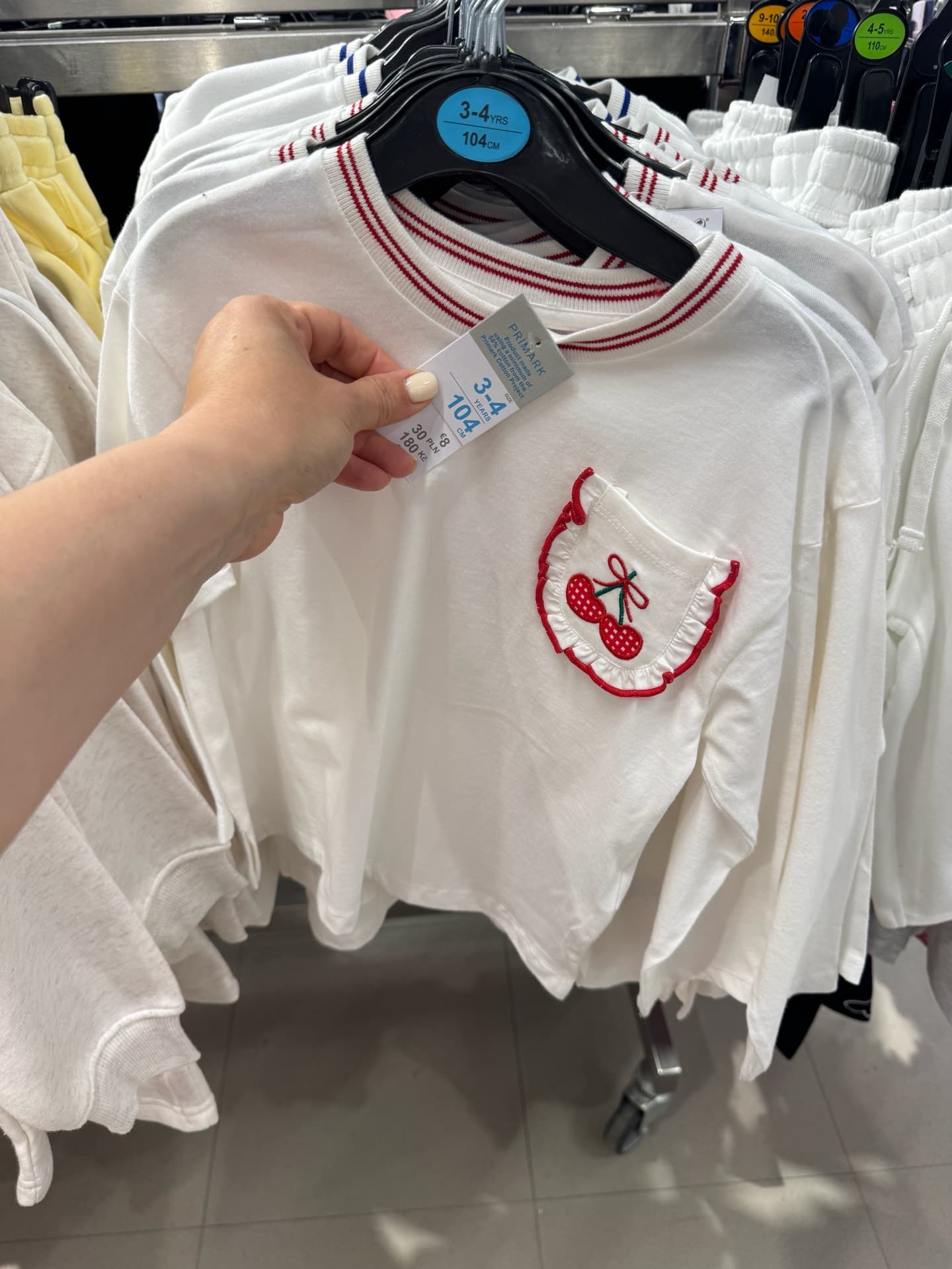 Kids' Cherry Print T-shirt