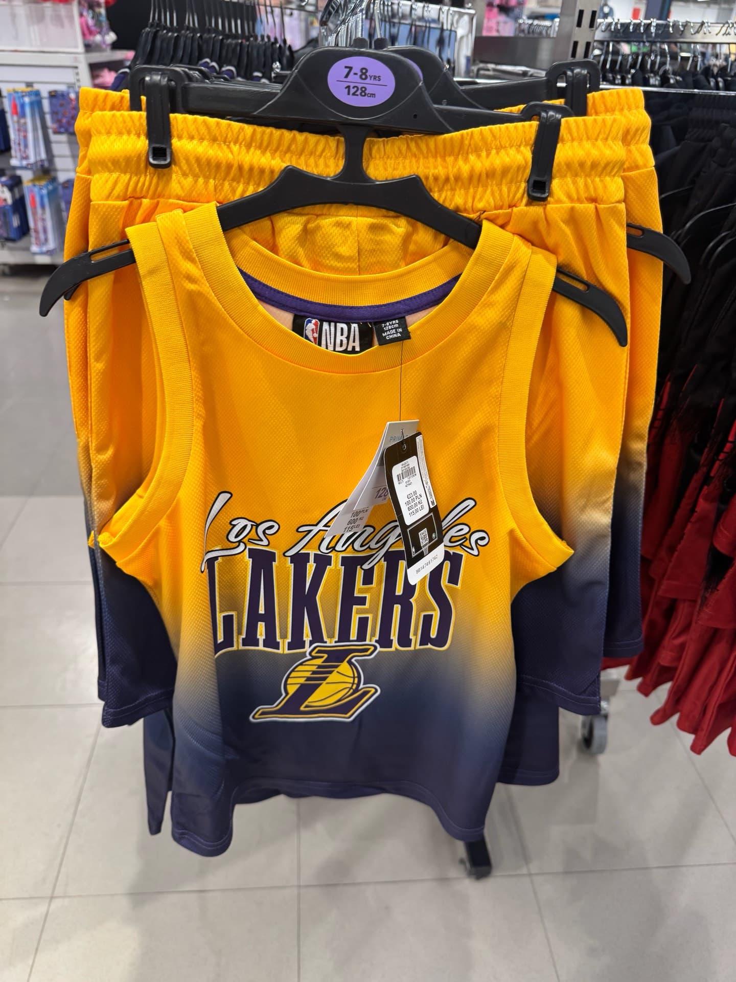 Los Angeles Lakers Youth Jersey
