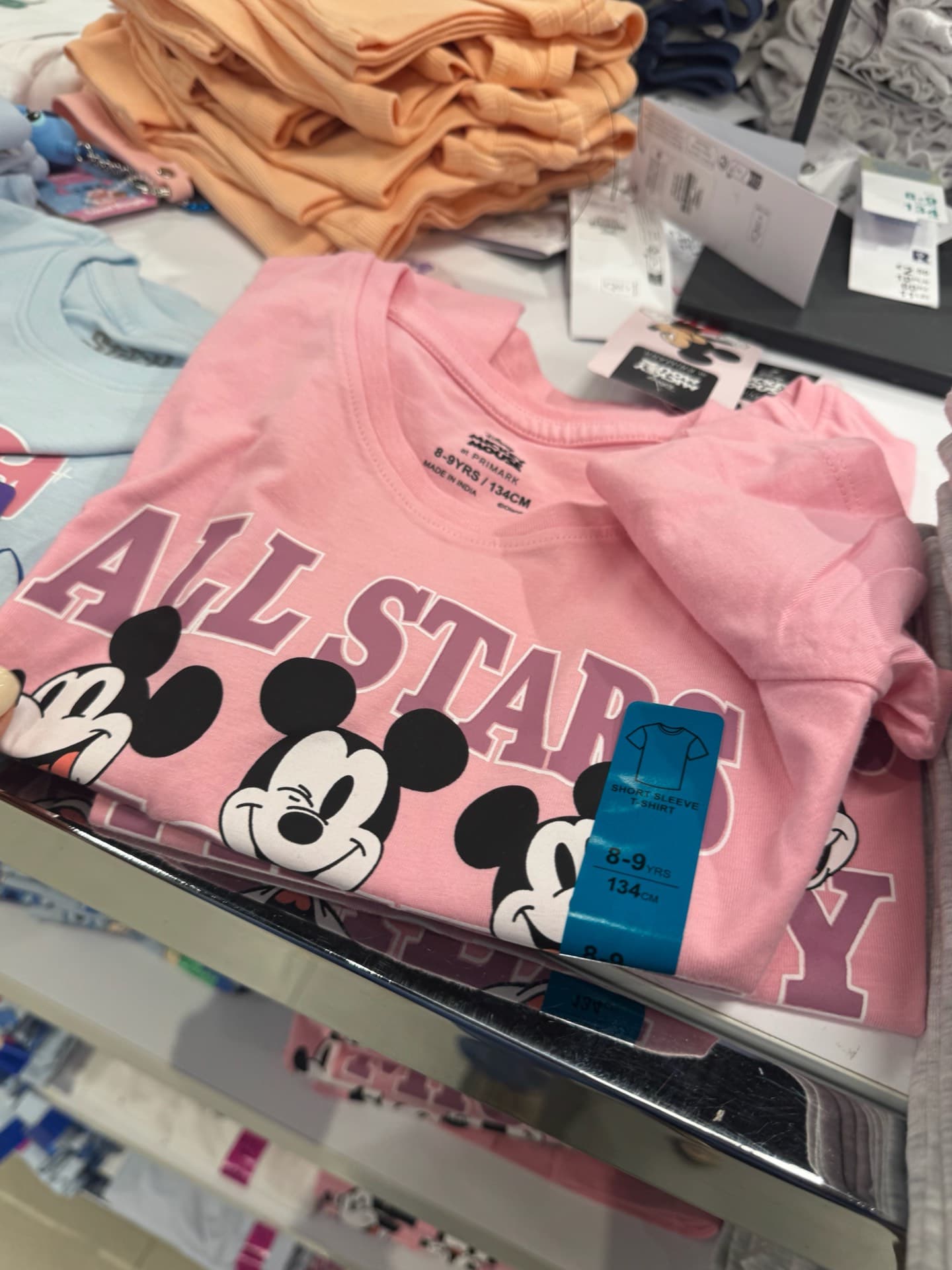 Mickey Mouse Pink T-Shirt