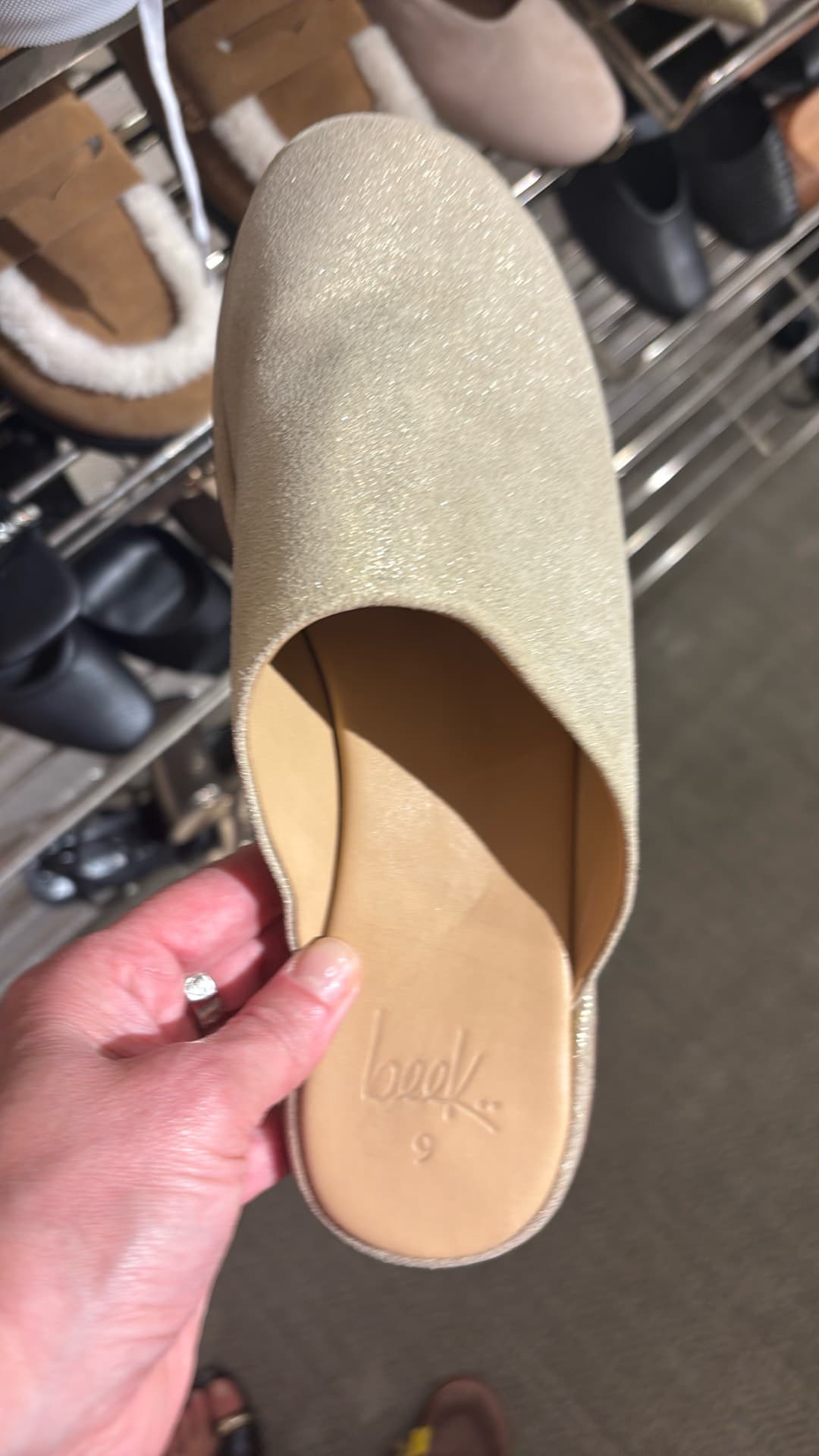 Sparkling Slip-On Shoes