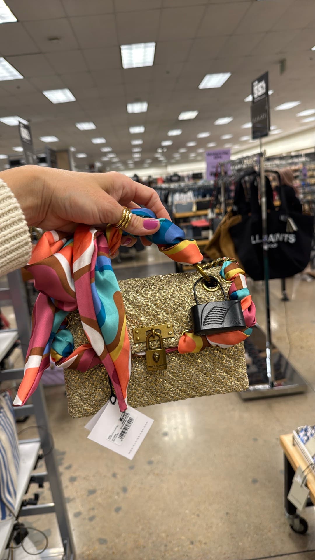 Trendy Glitter Handbag