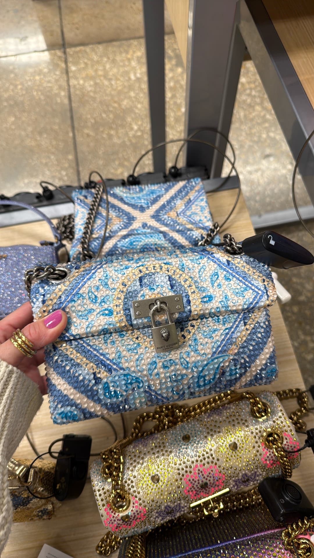Chic Beaded Handbag