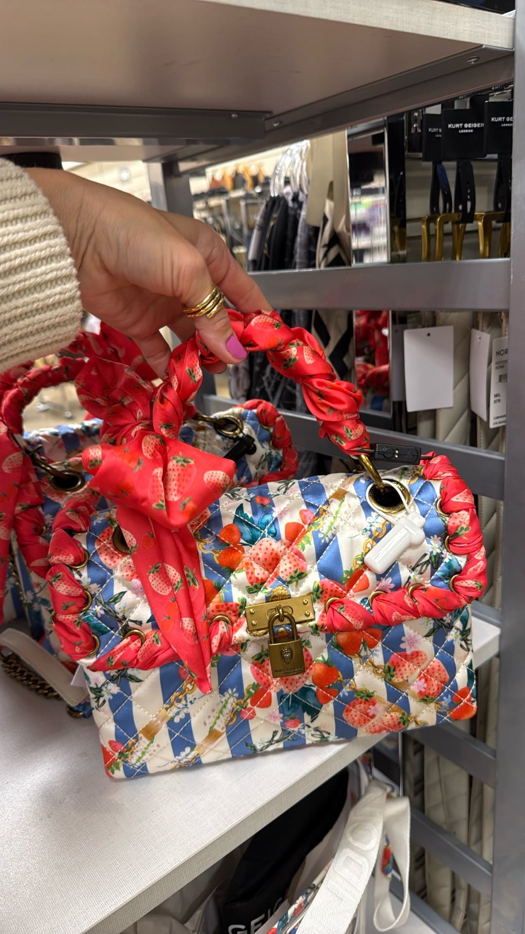Chic Strawberry Tote