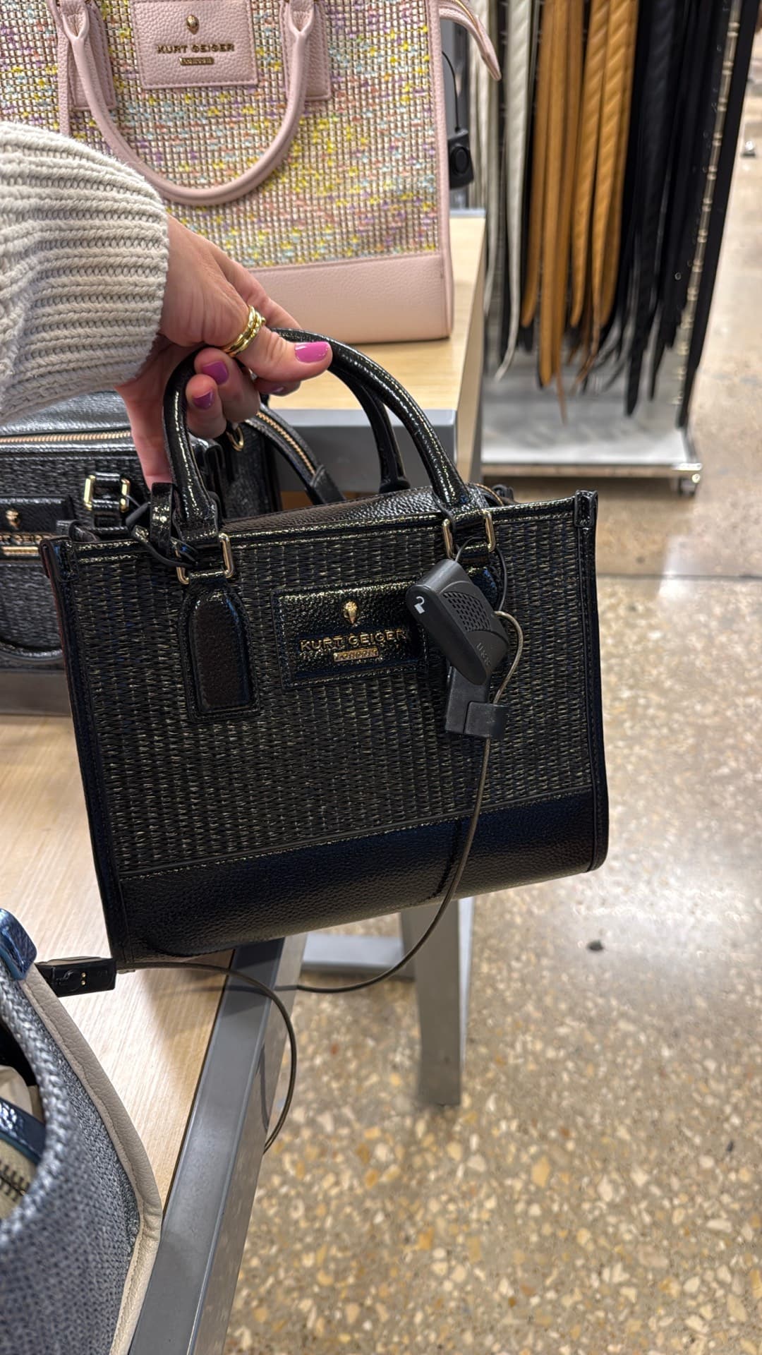Stylish Black Handbag