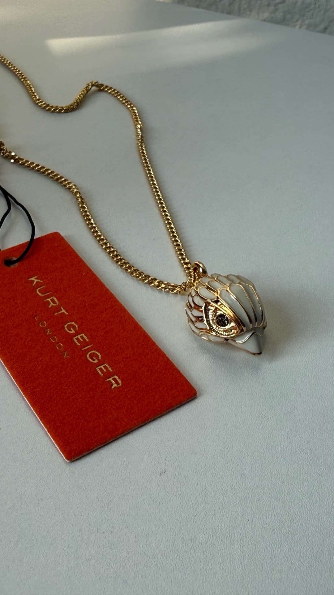 Kurt Geiger Owl Pendant Necklace