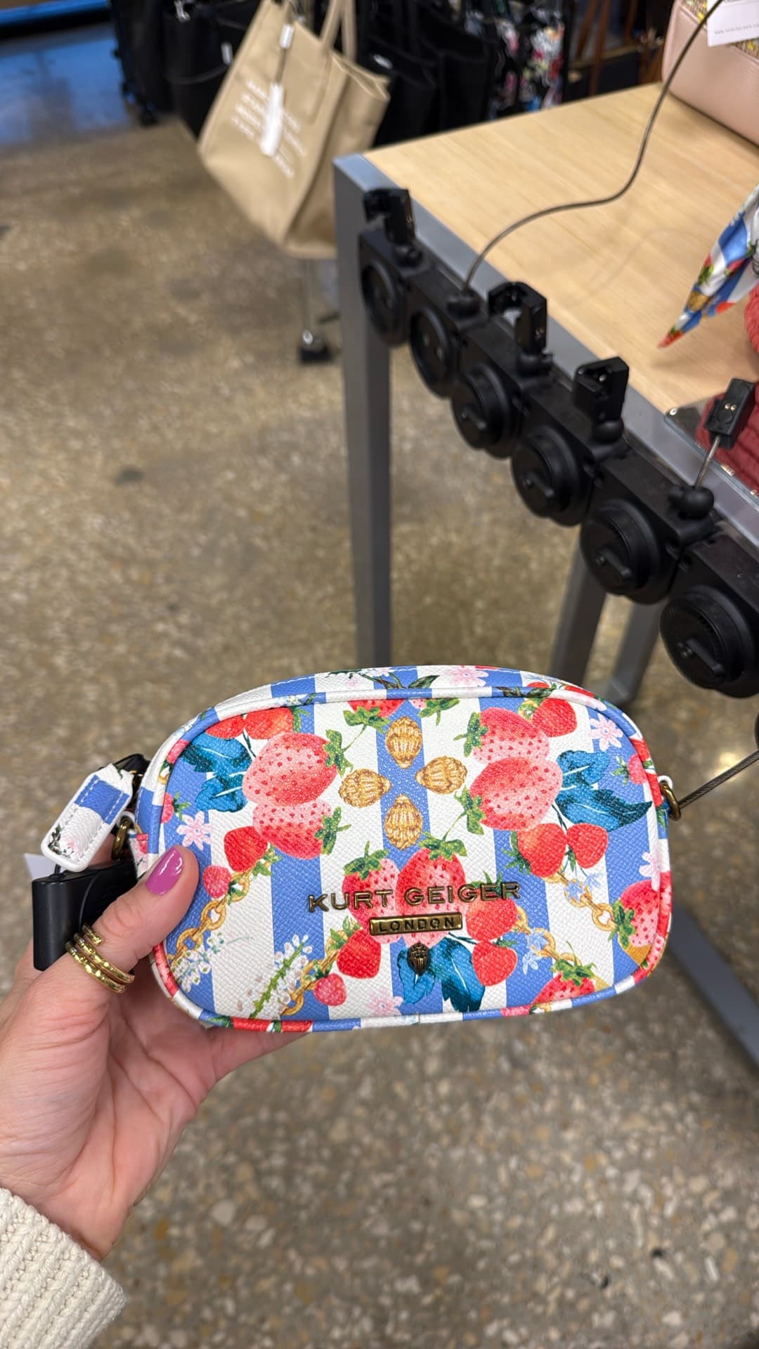 Kurt Geiger Floral Crossbody Bag