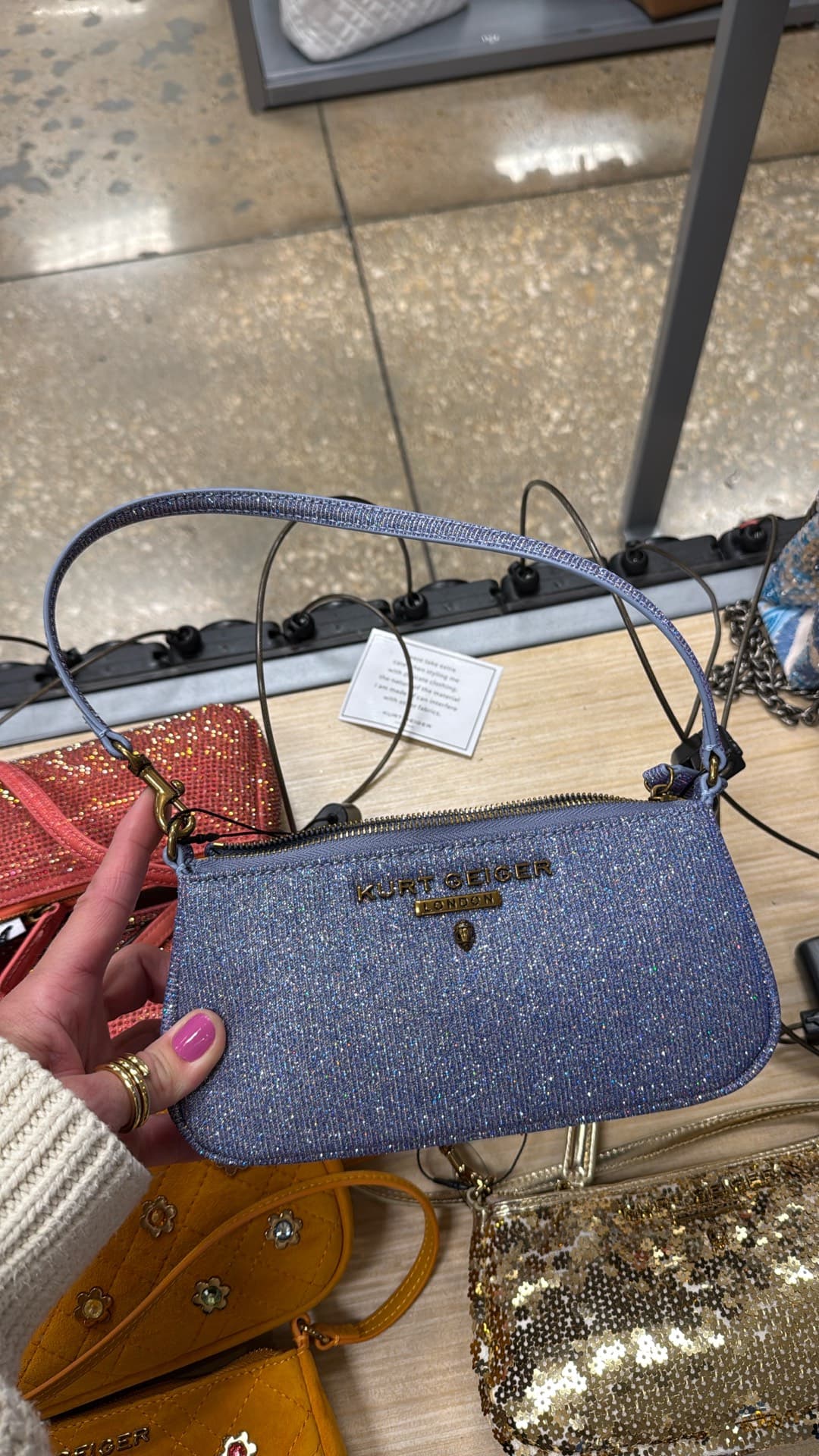 Kurt Geiger Sparkling Handbag