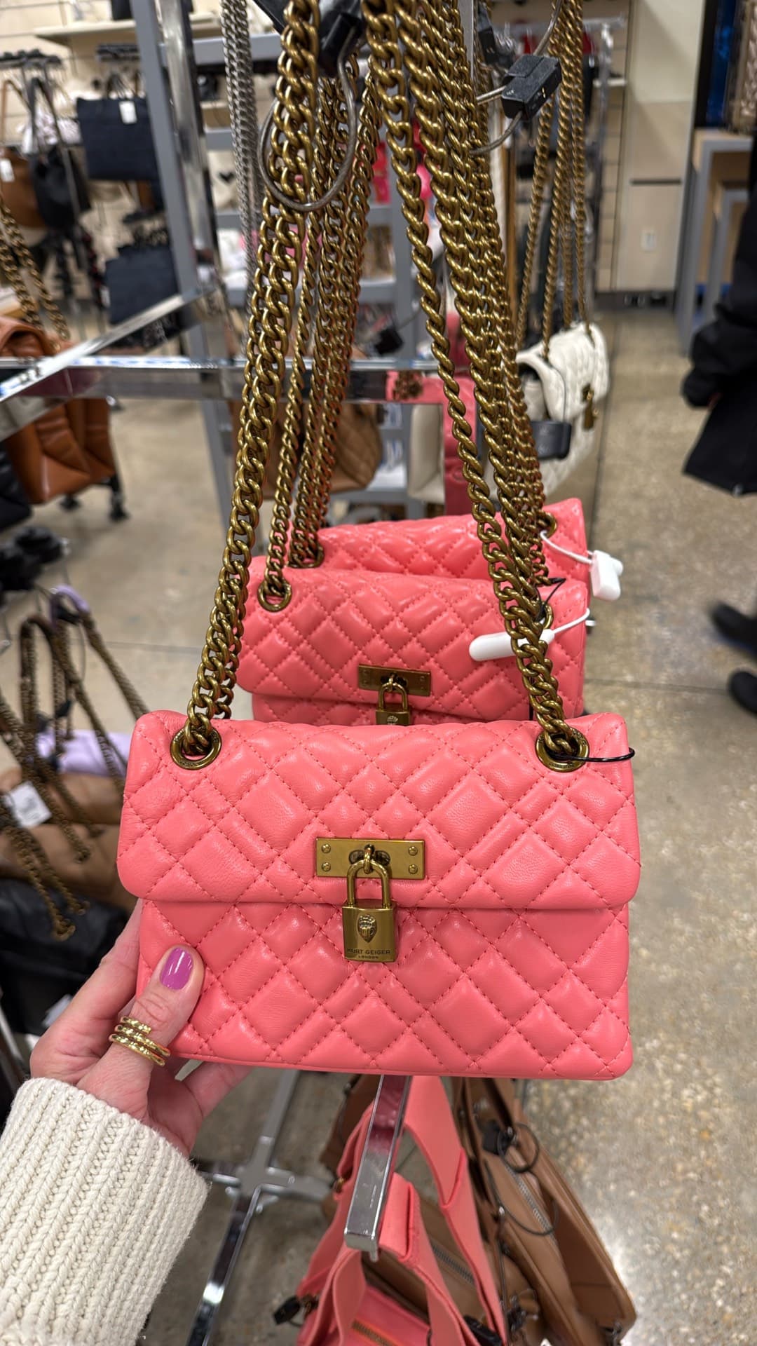 Chic Pink Mini Crossbody