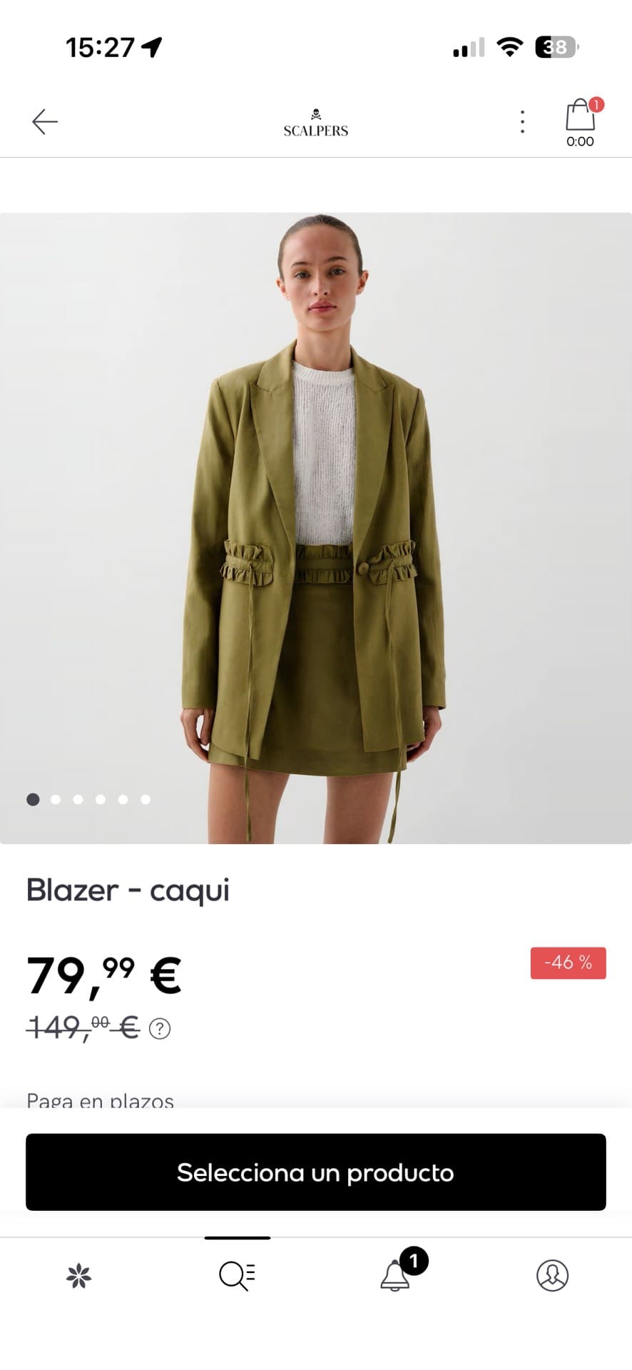 Stylish Green Blazer