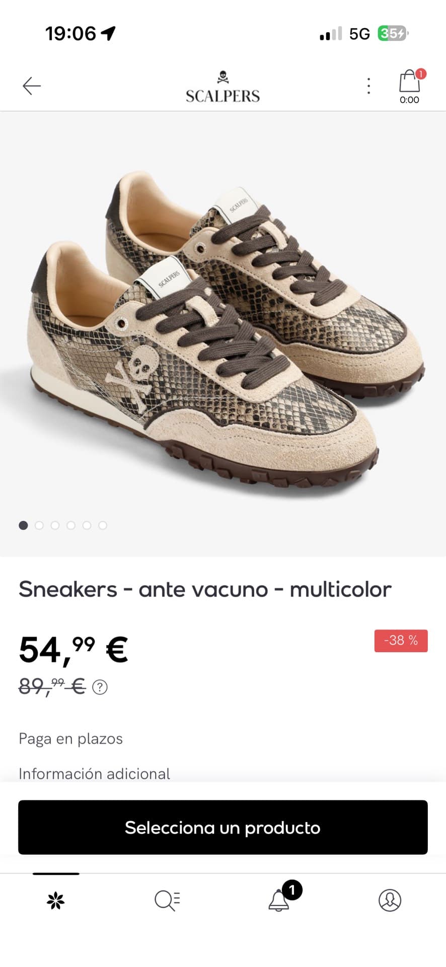 Scalpers Multicolor Sneakers