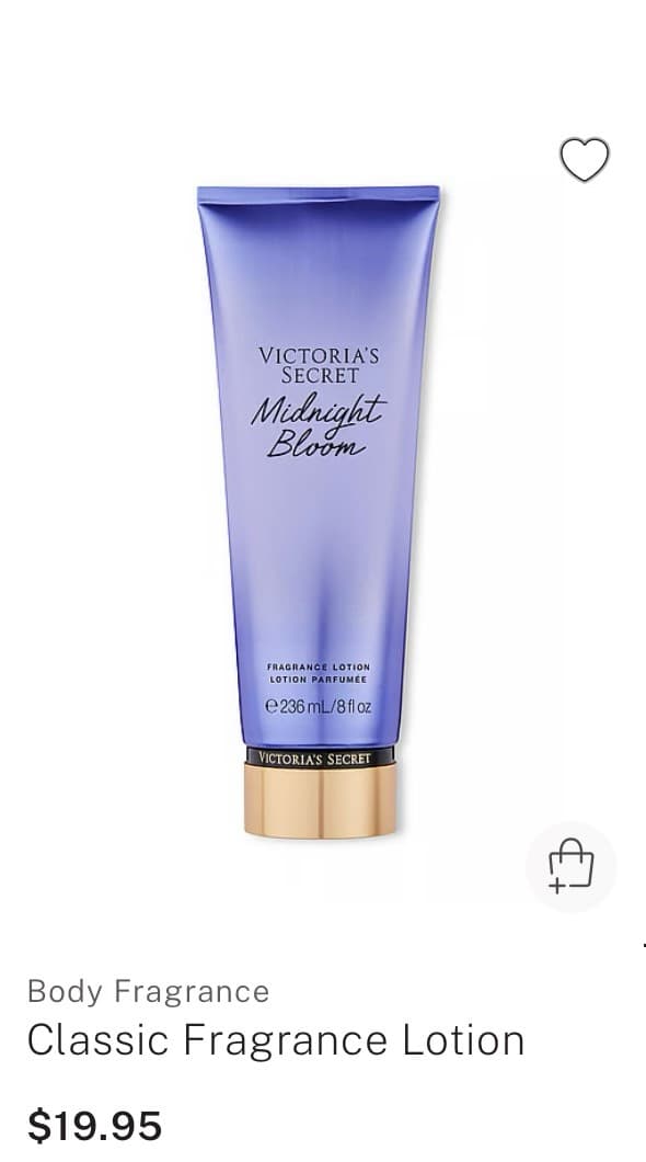Victoria's Secret Midnight Bloom Lotion
