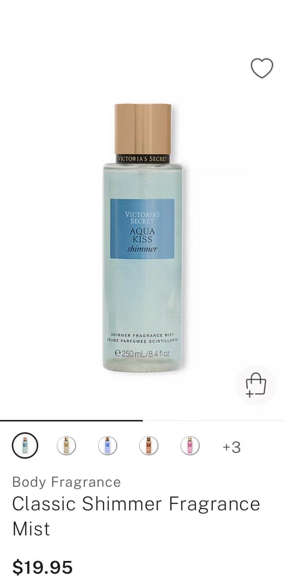Victoria's Secret Aqua Kiss Shimmer